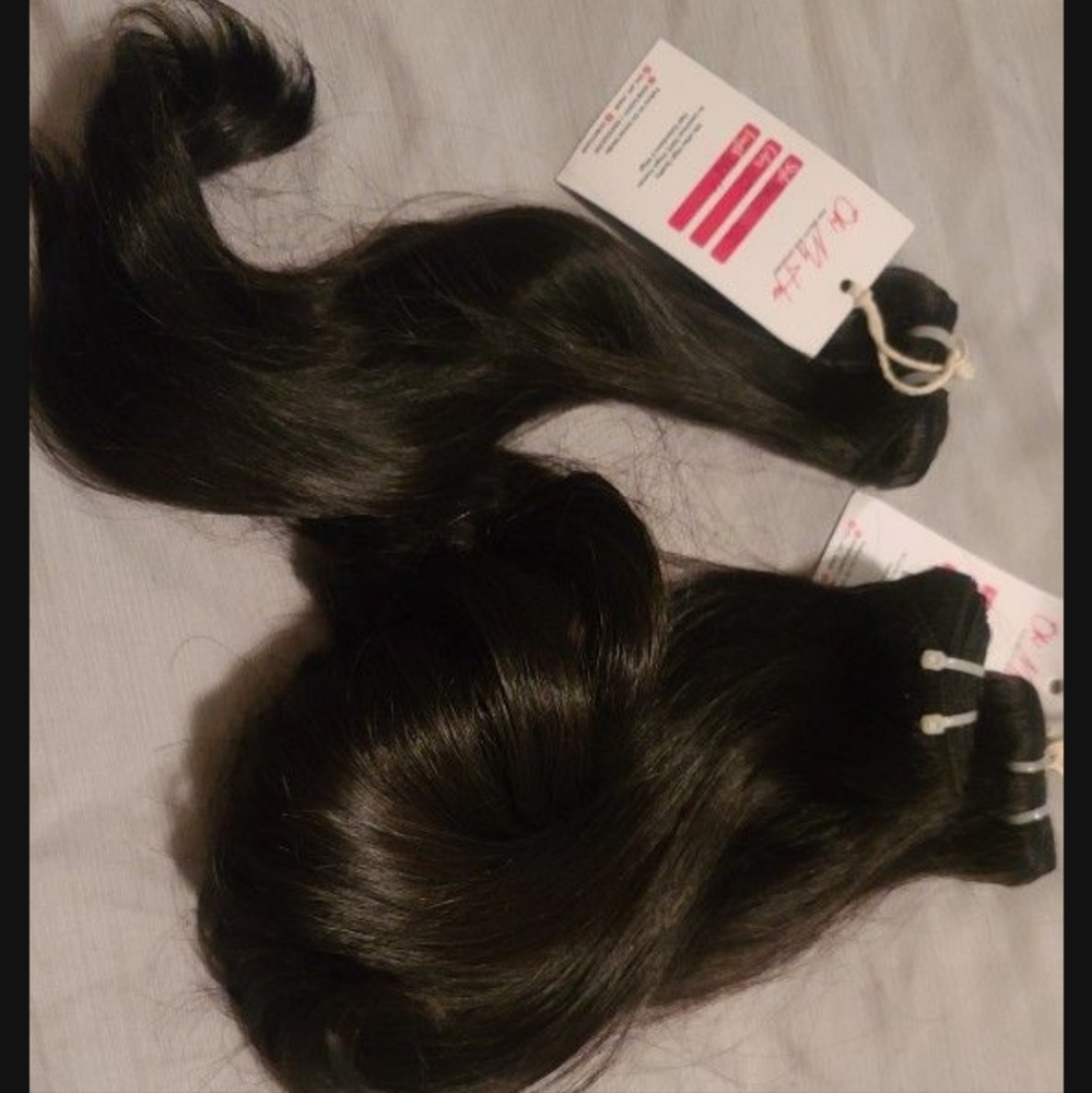 Virgin Hair Bundles Extensions 12,14 Inches
